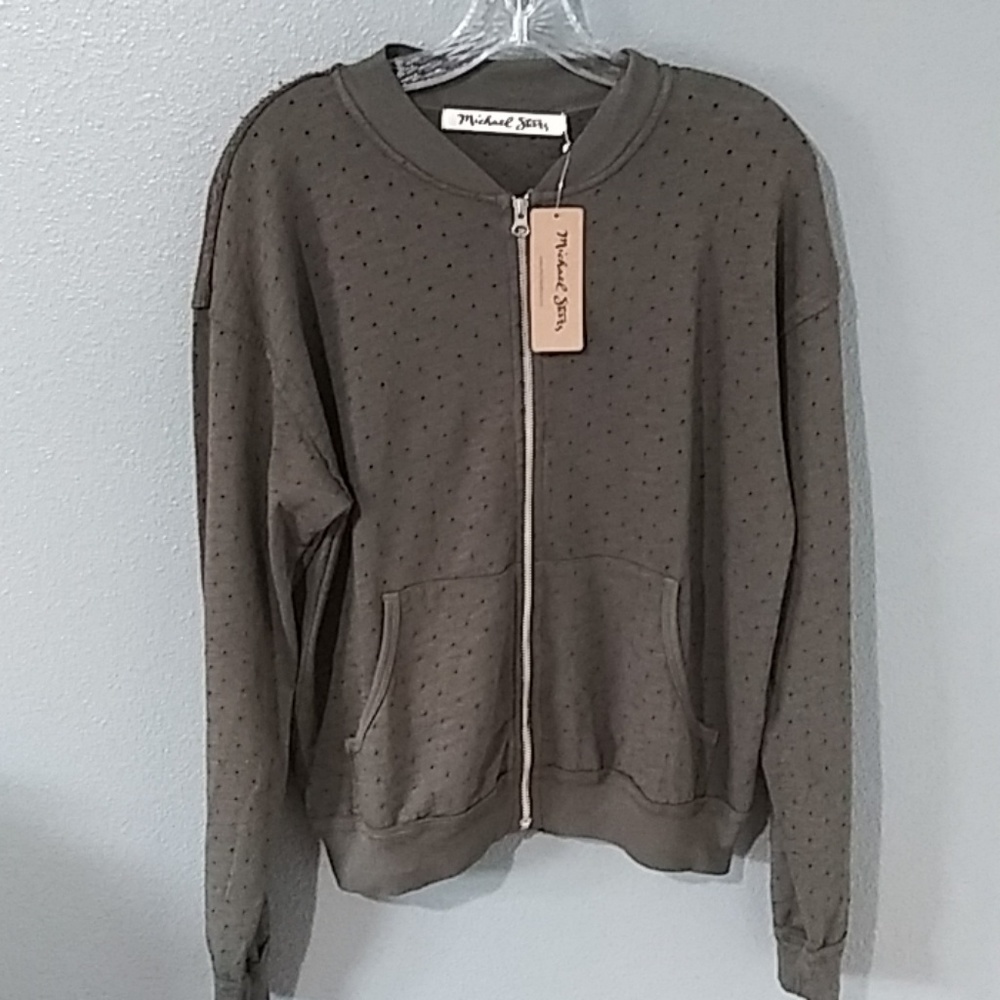 TERRY BOMBER JACKET